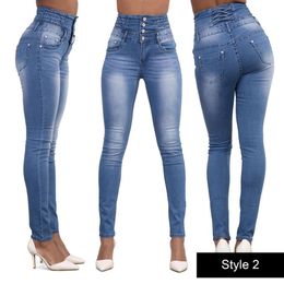 Jeans 2023 Hot Sale Woman High Waist Jeans Slim Fit Sexy Skinny Hips Jeans Women Autumn Winter Pants High Quality Female Clothing