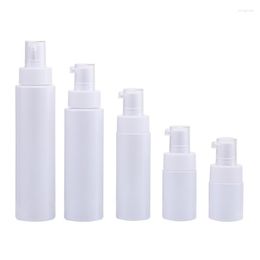 Storage Bottles Refillable Bottle 20ml-120ml Empty Luxury Porcelain White Glass Pump Cosmetic Packaging Essence Emulsion Lotion Vials 8pcs