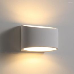 Wall Lamps 7W Gypsum Material LED Lamp Indoor Living Room Decoration Household Lighting Fixture Staircase AC110V-220V