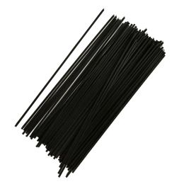 Quality Good Factory Price 100pcs/lot 3MM*20CM Rattan Fragrance Incense Black Fibre Reed Diffuser Replacement Refill Sticks Aromatic Sticks