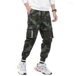 Men's Pants Joggers Cargo Men Harem Trendy Multi-Pocket Camouflage Man Cotton Sweatpants Casual Plus Size 8XL Trousers