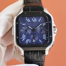 Watch Automatic Mechanical 7750 Movement Mens Watches 43MM Waterproof Sapphire Wristwatch Montre de Luxe