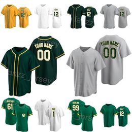 Baseball 23 Shea Langeliers Jersey 99 Jesus Aguilar 6 Jace Peterson 61 Zach Jackson 1 Esteury Ruiz 12 Aledmys Diaz 5 Tony Kemp 26 Sheldon Neuse Stitched Man Kids Y-D-J