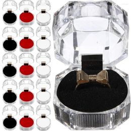 Jewelry Pouches Wholesale Acrylic Crystal Ring Boxes Storage Display Box Organizer Case Clear Package For Collection