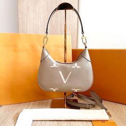 M46002 M46112 bagatelle shoulder bag Luxury clutch handbag Genuine Leather embossed bags Womens Mens envelope wallet designer tote cross body satchel baguette Bag
