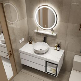 Bathroom Sink Faucets Modern Chinese Style Cabinet Combination Retro Table Basin Washstand Set Wash Home