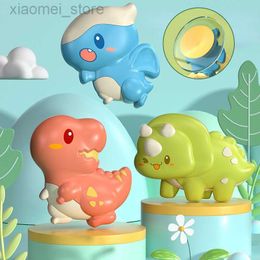 Bath Toys Baby toys spinner bath toys cartoon dinosaur for kids boy sucker spinner suction cup toy rattles for children 0-4 years