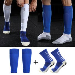 Sports Socks 1 set suitable for adult football high elastic football leg cover sports leg cover football socks outdoor protective equipment 230518