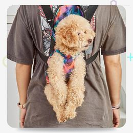 Dog Car Seat Covers Carrier For Dogs Pet Backpack Mesh Outdoor Travel Products Canvas Breathable Shoulder Handle Bags Small Cats