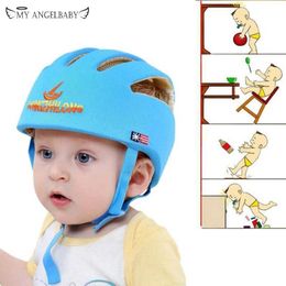 Caps Hats Baby Helmet Safety Protective Helmet For Babies Girl Cotton Infant Protection Hats Children Cap For Boys Girls Capacete Infantil 230517