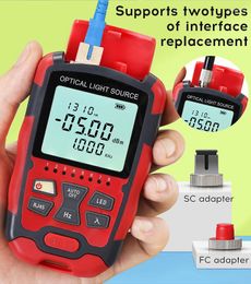 Fiber Optic Equipment COMPTYCO AUA-M1315 Power Meter FTTH Cable Tester And Singlemode Optical Light Source