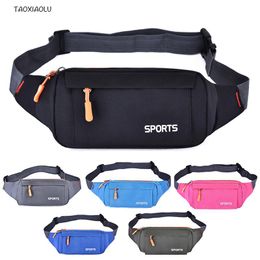 Waist Bags Fanny Pack Women Running Waterproof Bag Mobile Phone Holder Sports Gym Fitness Travel Pouch Belt