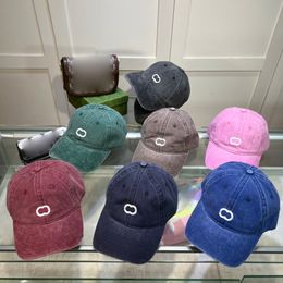 Candy Letter Printing Designer Ball cap Couple Outdoor Vacation Travel Sports Sun Protection 7 Colours