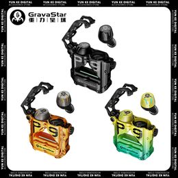 Cell Phone Earphones Gravastar P7 P9 Tws Bluetooth nirkabel Game tanpa kabel Stereo ganda pengurang kebisingan Bass kontrol sentuh Earbuds bebas genggam 230517