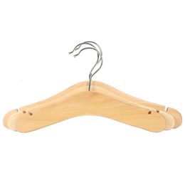 Hangers Racks Baby Clothes Hanger Wooden Kids Coat Rack Friendly Kids Room Suit Dress Organizer Non Slip Shoulder Display Cloth Baby Hangers 230518