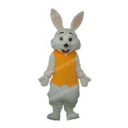 Simulation Yellow Rabbit Mascot Costumes Cartoon Carnival Unisex Adults Outfit Birthday Party Halloween Christmas Outdoor Outfit Suit