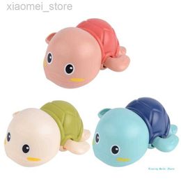 3PSCBath Toys Baby tummy bath toy swimming pool beach toy windup turtle child toy drop transport gift