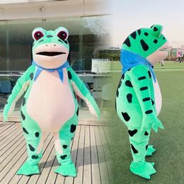 Theme Costume Simbok Mascot Frog Cartoon Doll Costume Inflatable Adult Walking Performance Clothes Gas Model Doll Clothes 230517