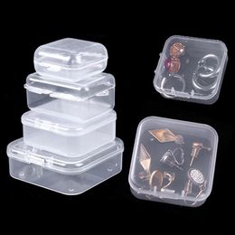 Jewellery Stand 152030pcs Square Small Boxes Organiser Earrings Rings Beads Storage Display Packaging Case 230517