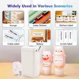 Niimbot Original D101 Thermal Label Printer Classic Mini Inkless D110 Bluetooth Wireless Cable Jewelry Maker Paper