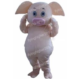 Halloween Pig Mascot Costume customize Cartoon Anime theme character Xmas Outdoor Party Outfit Unisex Party Dress suits