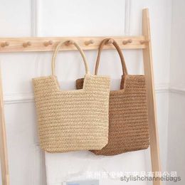 Stuff Sacks Large Straw Bag Summer Woven Handbags and Purses Beach Bag Shoulder Bags for Women 2023 Travel Shopper Tote