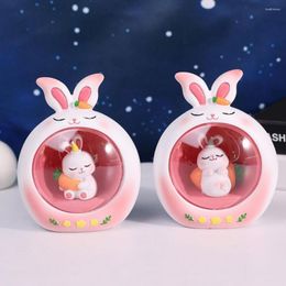 Night Lights LED Light Creative Shape Flicker Free Adorable Appearance Funny Expressions Fine Texture Decorative Resin Cartoon Ta