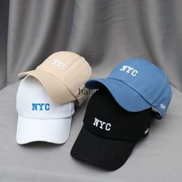 Duck Tongue Hat baseball cap Men's ins Korean version Small Fashion Brand Men's Fashion Versatile Women's Fashion People Show Small Faces nyc