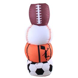 Sports Ball Storage Bag Party Favour Baseball Football Rugby Basketball Large Capacity Bean Bag 18inch