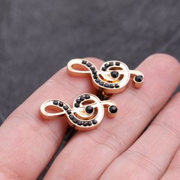 Fashion Men's Shirt Cufflinks Music Symbol Design For Male Cuff Button High Quality Jewelry New 2021