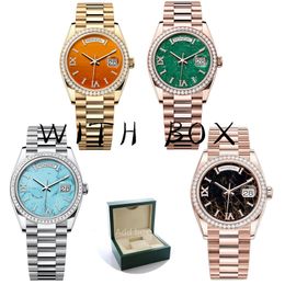 Men's designer watch 40mm diamond ring watch automatic mechanical watch all stainless steel strap classic sapphire waterproof watch Montre de luxe