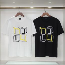 Designer Mens Women T-shirt Italy Made T-shirt with Letters Summer Short Sleeved T Shirt Hip Hop Street Clothing T-shirt Size S-XXL