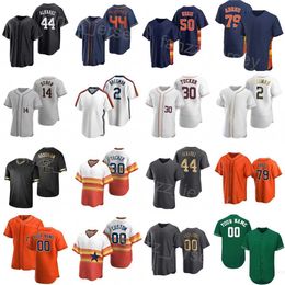 Baseball 30 Kyle Tucker Jerseys 14 Mauricio Dubon 44 Yordan Alvarez 50 Hector Neris 47 Rafael Montero 79 Jose Abreu 3 Jeremy Pena 2 Alex Bregman Custom Name Man Kids T-K-R