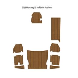 2018 Monterey SS Surf Swim Platfrom Step Pad Boat EVA Foam Faux Teak Deck Floor