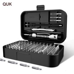 Screwdrivers QUK Precision Screwdriver Set 13045 In 1 CR-V Screwdrivers Kit 117 Magnetic Screw Bits Combination Tool For Laptop Repair Tools 230517