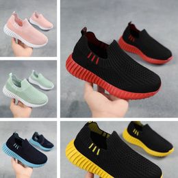 2023 kid sports shoes spring and summer children casual breathable mesh running shoes large one footed outdoor walking sneakers kids light Jogging training 28-35 a02