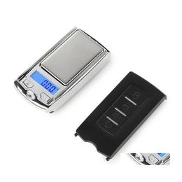 Weighing Scales Mini Precision Digital For Sier Coin Gold Diamond Jewellery Weight Nce Car Key Design 0.01G Electronic Scale Dhs Drop Dhfmr