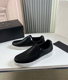 2023ss Top Brand Slip-on loafers Re-Nylon Sneakers Shoes Brushed Leather Men Outdoor Trainers Discount Comfort Platform Skateboard Walking EU38-45