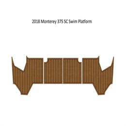 2018 Monterey 375 SC Swim Platfrom Step Pad Boat EVA Foam Faux Teak Deck Floor