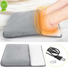 New Warm Slippers Warm Foot Slippers Heating Gloves USB Heating Pad Winter Hand and Foot Warmer Washable Household Foot Warmer