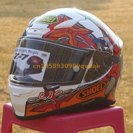 Motorcycle Helmets SHOEI Z7 High Strength ABS Full Face Helmet For Racing And Leisure Travel Protective Female Warrior