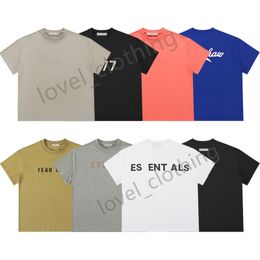 ESS Designer tshirt summer mens tee women T shirts essentialshirts fashion leisure short sleeve cotton street tee casual luxury tops clothing Size S-XL