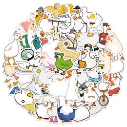 50PCS/Pack Ducks Graffiti Stickers For Skateboard Car Baby Helmet Pencil Case Diary Phone Laptop Planner Decor Book Album Kids Toys Guitar DIY Decals