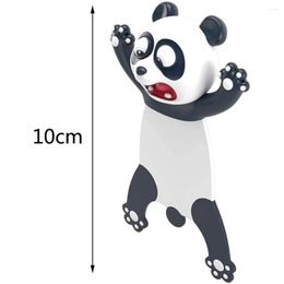 Cute Cartoon Bookmarks Stereo Shaped Book Marker For Kids Squashed Animals Novelty Funny Students Stationery (Panda)