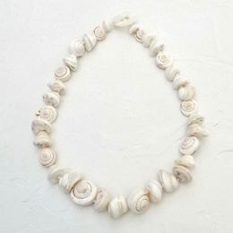 Choker Lii Ji White Necklace 50cm Shell Mother Of Pearl Women Jewellery Stock Sale