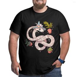 Men's Polos Corn Snake: Odysseus T-Shirt Big Height Vintage T Shirt Korean Fashion Graphic Short Sleeve Tee Men