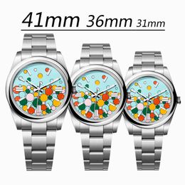 Watch for men 41 36 31mm Oyster 2813 movement womens watch type stainless steel case sapphire Montre De Luxe watches Automatic machinery Dhgate Designer caijiamin