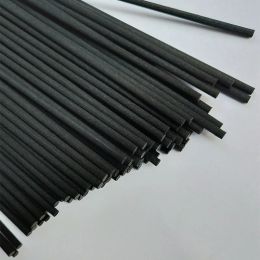 All-match Good Factory Price 100pcs/lot 3MM*20CM Rattan Fragrance Incense Black Fibre Reed Diffuser Replacement Refill Sticks Aromatic Sticks