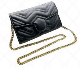 Women Designera Shoulder Bags Fashion Lady luxuryi Chain Bag Vintage Female Crossbody Handbags Wallets for Ladies pu Leather Purse 5 Colors To p Quality