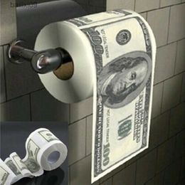 Paper Towels Toilet Paper 100 Dollar Humour Toilet Paper Bill Toilet Paper Roll Novelty Gag Gift Funny Gag Gift hot T230518